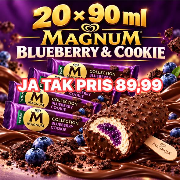 MAGNUM COLLECTION BLUEBERRY COOKIE