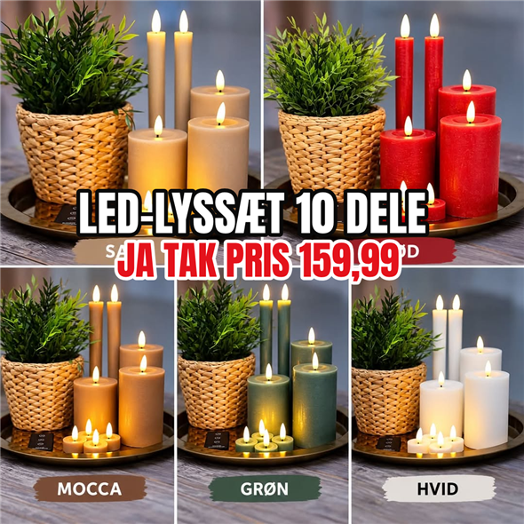 LED-LYSSÆT🕯️