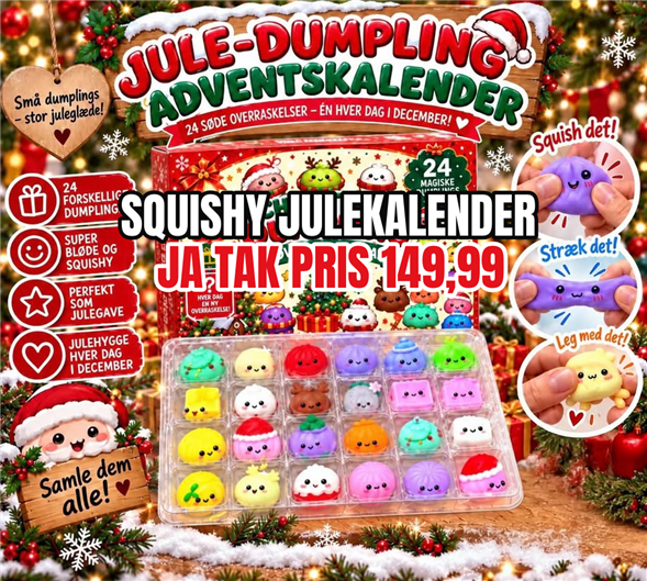 SQUISHY JULEKALENDER 🎄